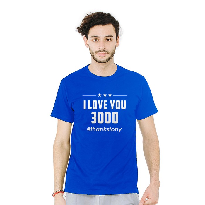 T shirt Pria Kaos Avanger End Game I Love You 3000 Premium Distro 03