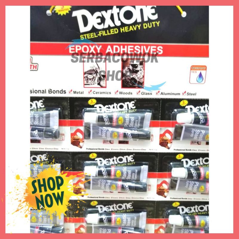 

SALE Lem Epoxy Adhesive Dextone 5 Minute 12 gram Harga Eceran Termurah