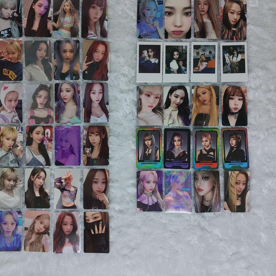 Aespa Girls Album PC Photocard Polaroid Character Photo Card Karina Winter Giselle Ning Ning POB Ben