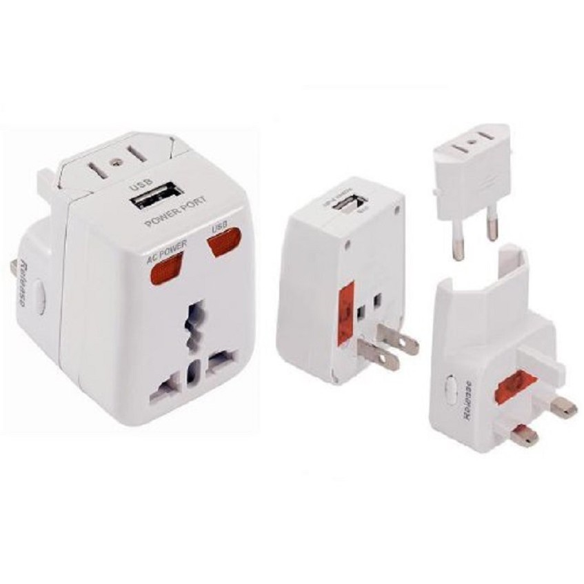 Universal USB Travel Adaptor International / All in One Adaptor