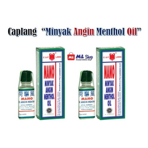 [5ML] [BPOM] CAP LANG MAMO MINYAK ANGIN MENTHOL OIL 5 ML | MINYAK ANGIN MENTHOL