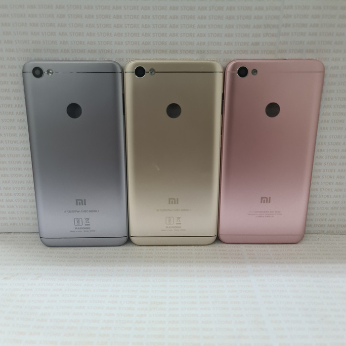 Backdoor Backcover Tutup Belakang Xiaomi Redmi Note 5A Prime Original - Emas