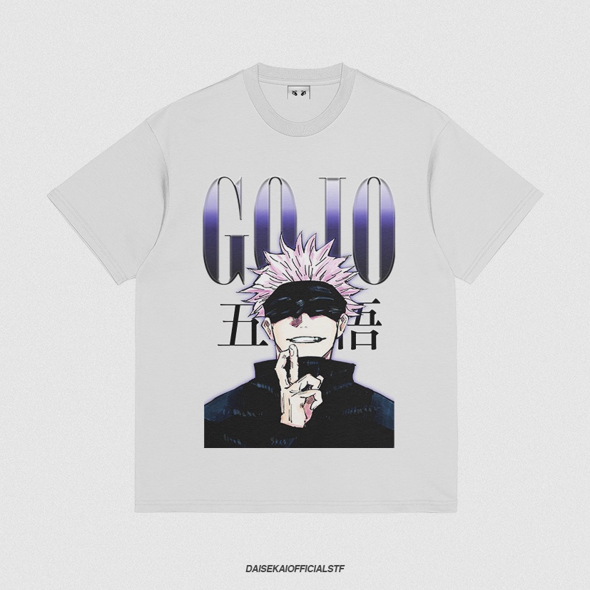 SATORU GOJO JUJUTSU KAISEN DAISEKAI VINTAGE OVERSIZE TEE