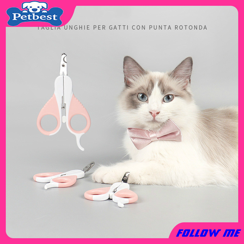 Pet Nail Dog Clipper Professional Cat Stainless Steel Nail Cat Dog Cleaning Tools Aso Manikyur na Kagamitan sa Paglilinis