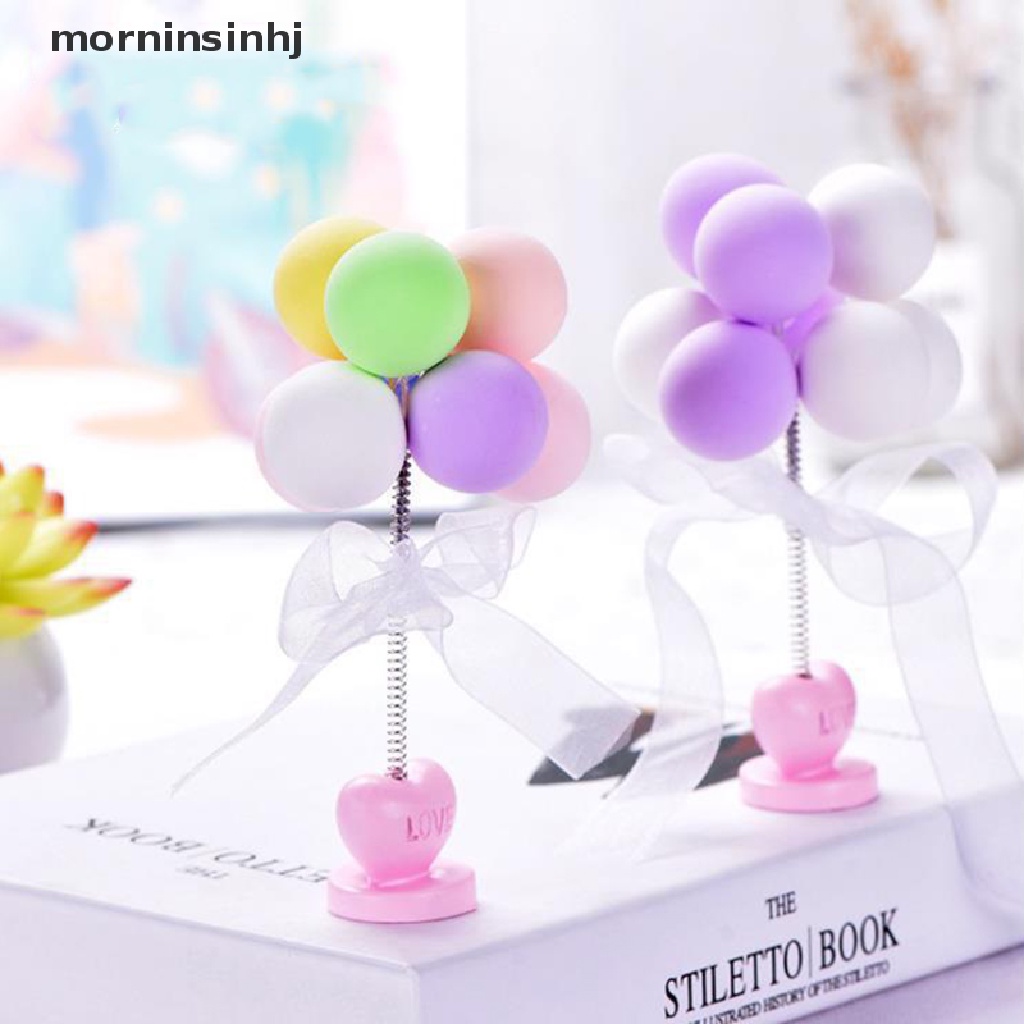 Mornin 1 Ikat Balon Bulat Mini Multi Warna Untuk Dekorasi Lansekap Mikro