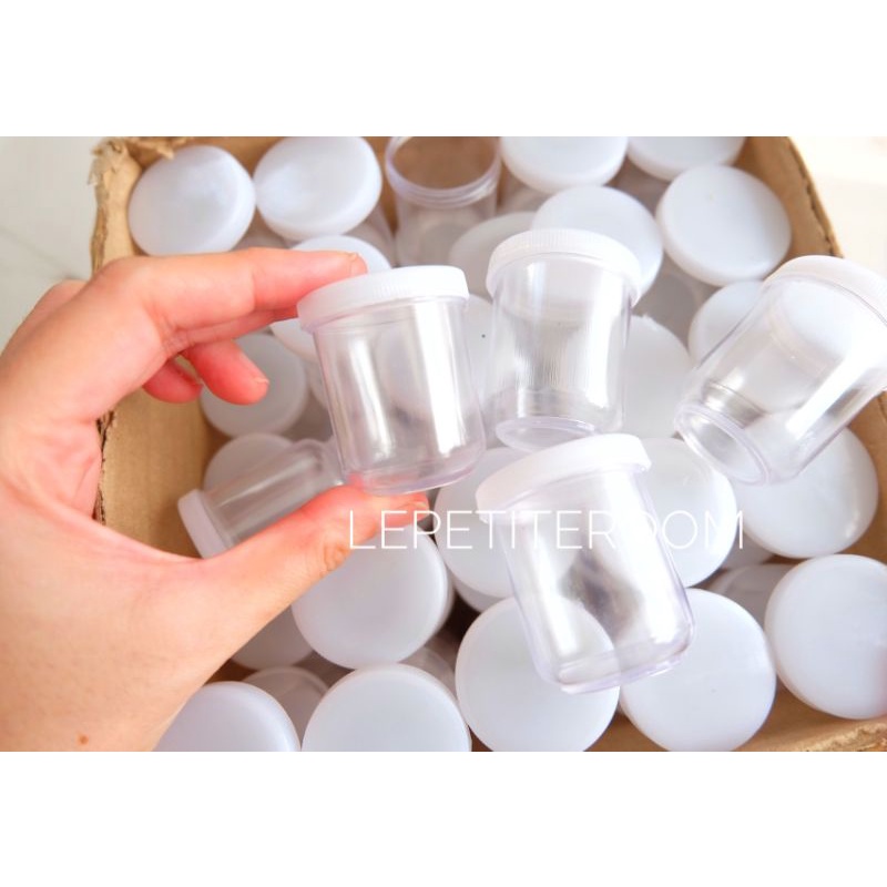 POT URIN 40 CC / WADAH POT OBAT 40 CC / WADAH SLIME / TOPLES KECIL / WADAH SALEP / POT KECIL / WADAH