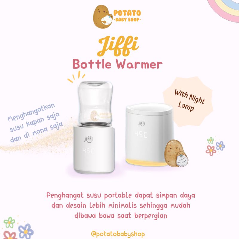 Jiffi Portable Bottle Warmer Set - Penghangat susu