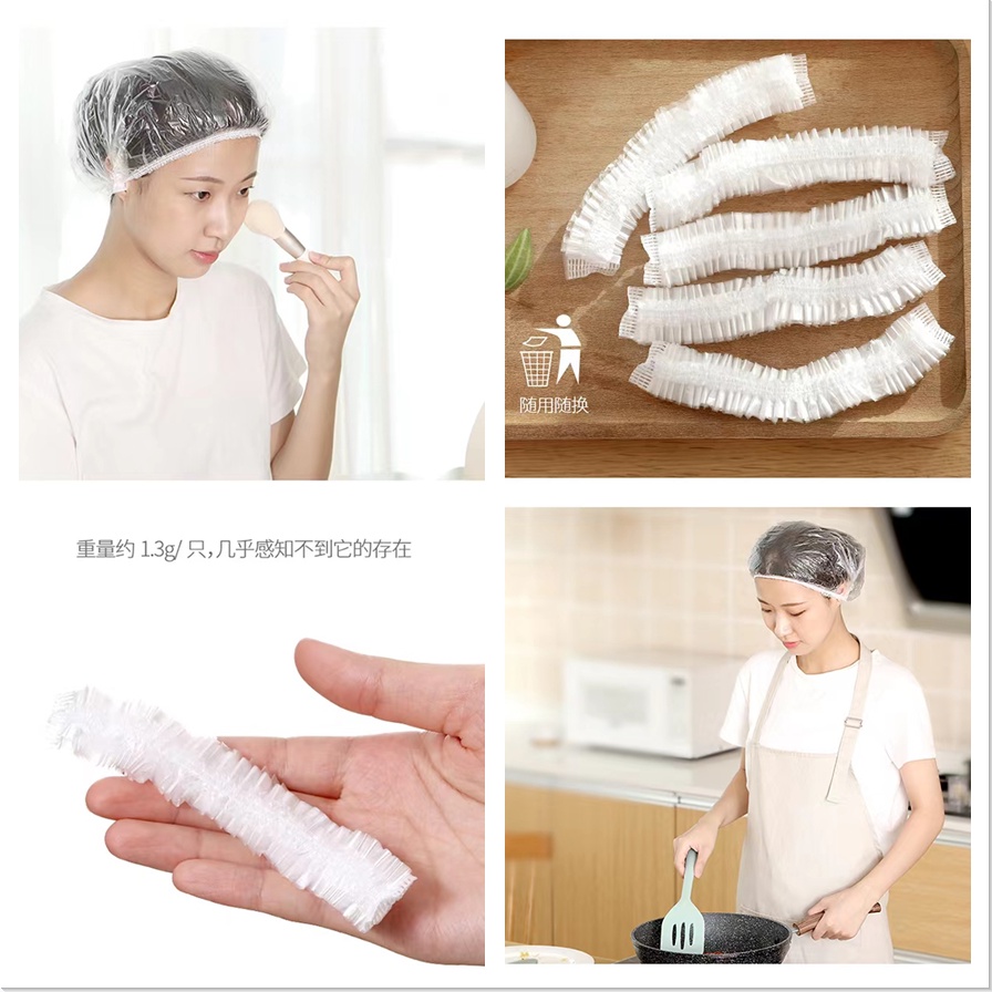 Surprice Shower Cap Wanita / Topi Mandi Cewek/ Penutup Rambut  /DISPOSABLE ANTI DUST COVER