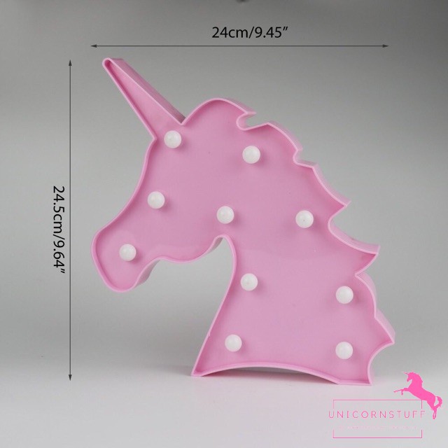 Lampu LED Unicorn Pink Lamp Lampu Hias Meja Dekorasi Rumah