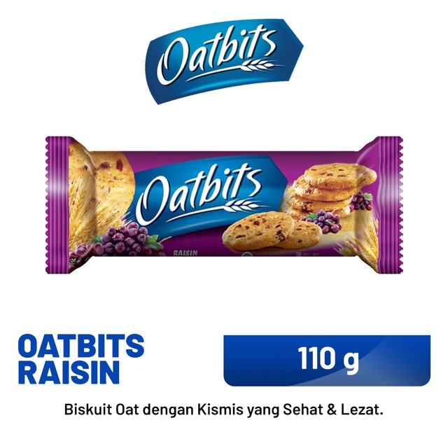 

OATBITS Raisin Roll 110 gr