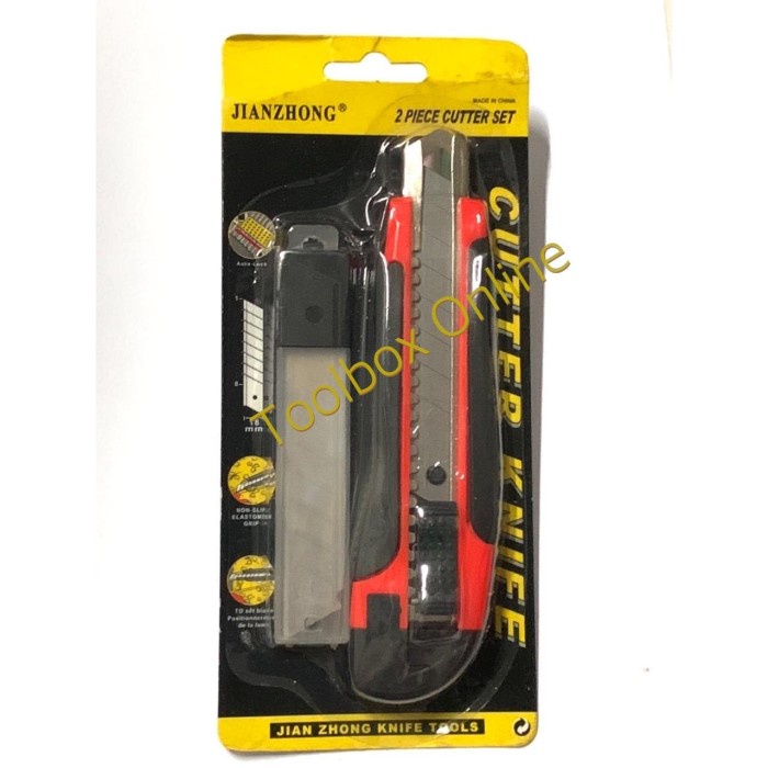 

Hadir Cutter Jianzhong + 4 Isi Cutter Limited