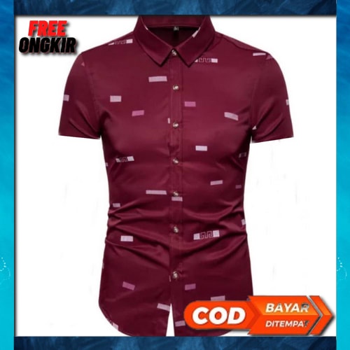 Kemeja Pria Lengan Panjang Kancing Premium Baju Kemeja Cowok Formasl Kasual Murah Kmeja Cowok Casual