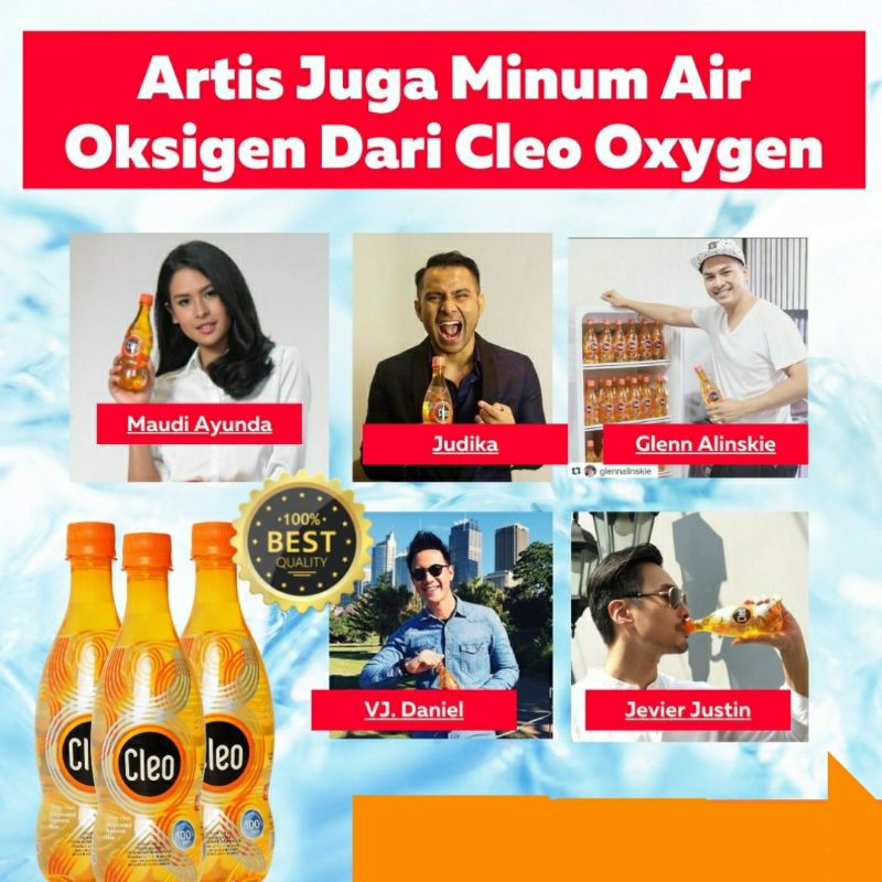 

Cleo Oxigenated Water Promo Beli 5 dapat 6