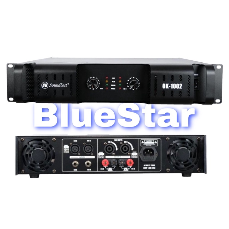 Power Amplifier Soundbest OK 1002 Original Amplifier Soundbest OK1002