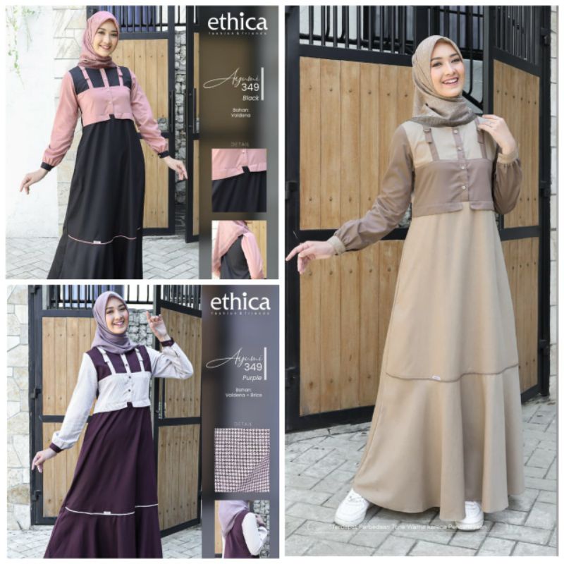 ETHICA// GAMIS ETHICA AYUMI 349 AYUMI349 GAMIS DEWASA ORIGINAL