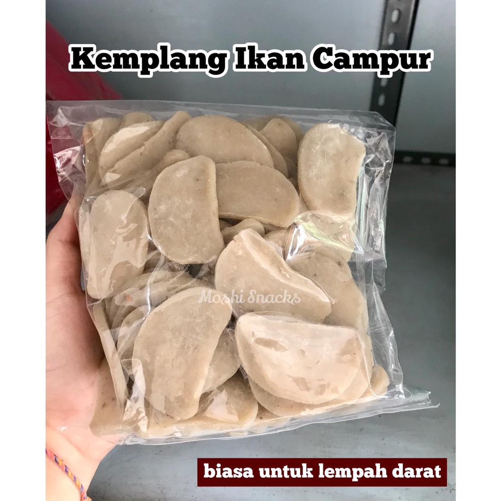 

Kerupuk Kemplang Bangka Mentah Ikan Campur untuk Lempah Darat 500gr