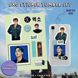  STIKER  EXO  foto casing hp  tablet laptop buku diy photo 