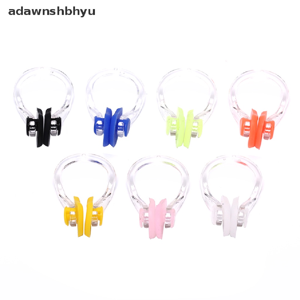 Adawnshbhyu Nose Clip Kotak Silikon Lembut Dan Nyaman Dewasa Anak Renang Jepit Hidung