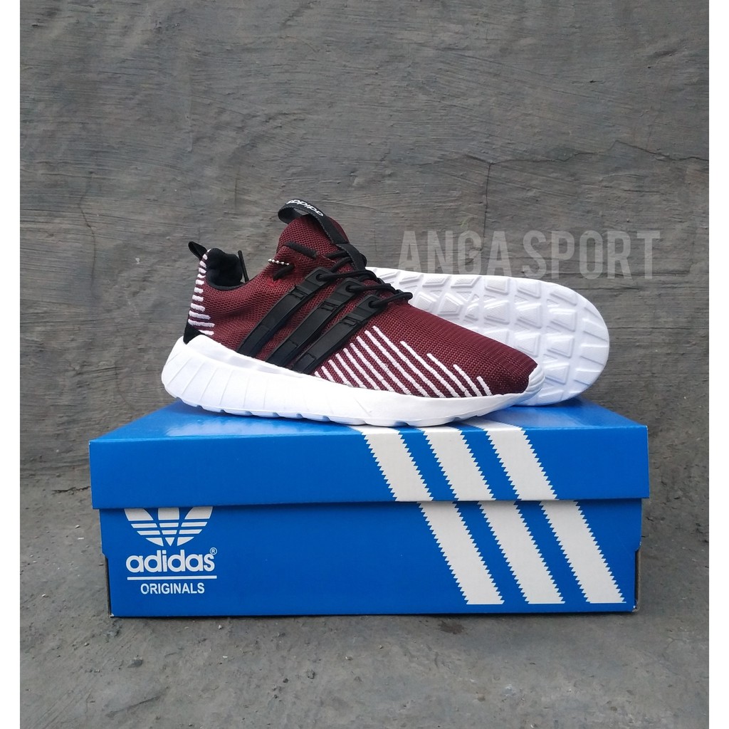 SEPATU SPORT ADIDAS QUESTAR FLOW SNEAKERS SEPATU OLAHRAGA PRIA CASUAL MADE IN VIETNAM PREMIUM