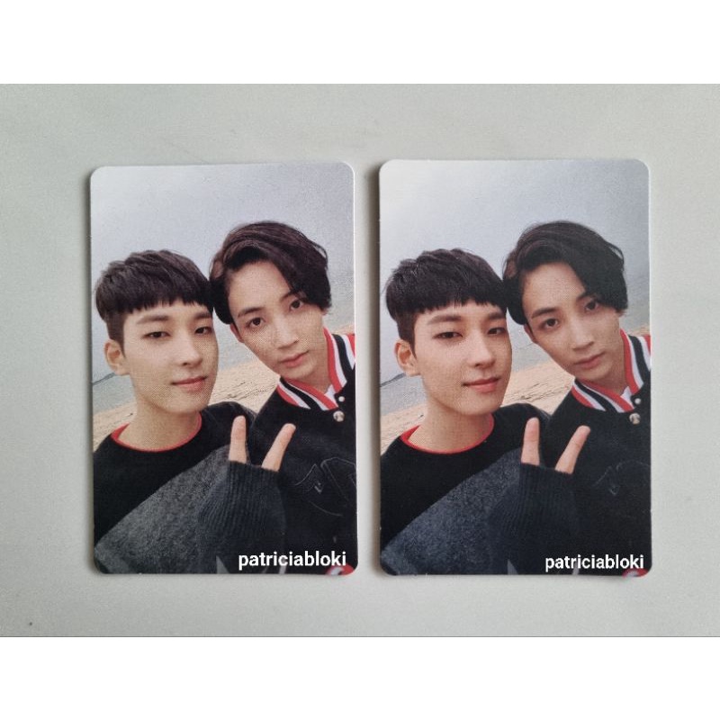 Official Photocard Wonwoo Jeonghan Seventeen Album Going Seventeen Make It Happen Gose svt teen age 