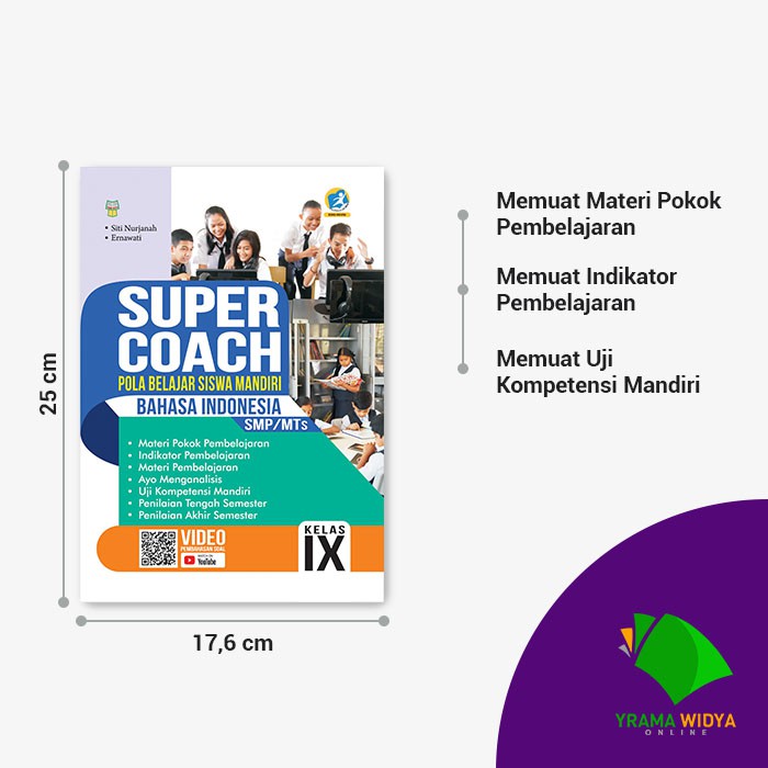 Yrama Widya - Buku Super Coach Bahasa Indonesia SMP/MTs Kelas IX