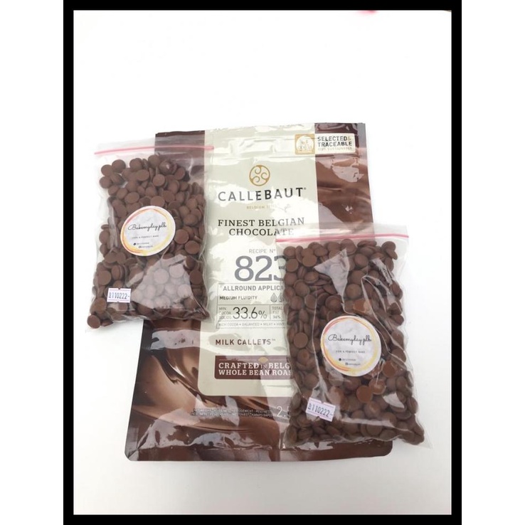 

TERBARUU!! Callebaut Dark Chocolate 811 Milk Chocolate 823 COD