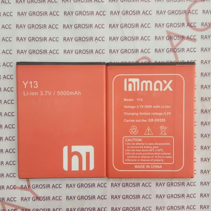 Baterai Original Double Power IC Protection Himax Y13 Himax M1