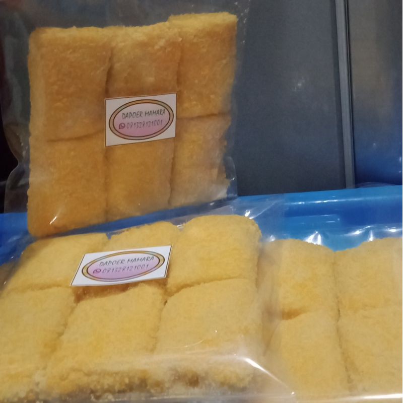 

Frozen risoles beef mayoo telor