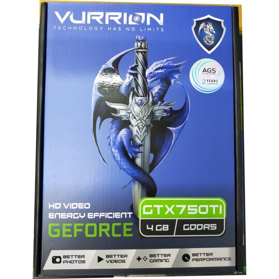 VURION GTX 750 Ti 4GB DDR5