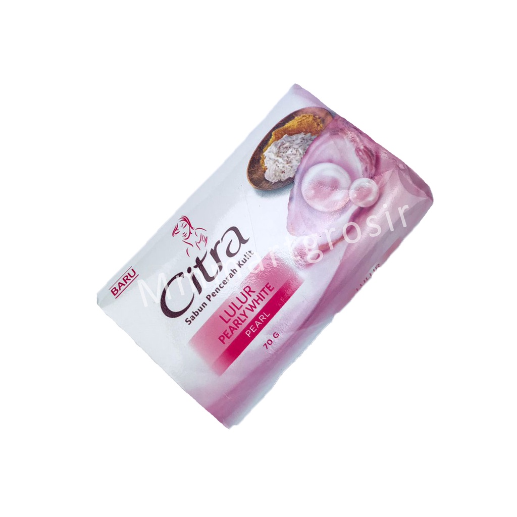 Citra / Sabun Pencerah Kulit / Lulur Pearly White / Pearl 70g