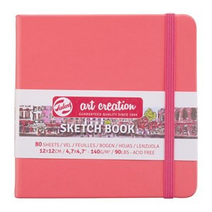 

talens art creation hardcover sketch book 12x12cm 140gsm
