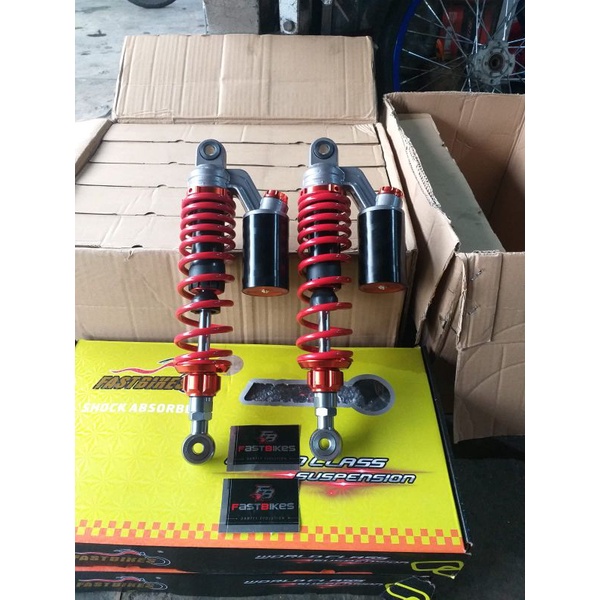 Skok copy ktc 320 FASTBIKES yellow red merah kuning