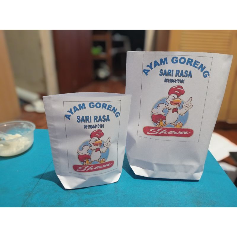 

BUNGKUS GORENGAN/AYAM/MAKANAN besar