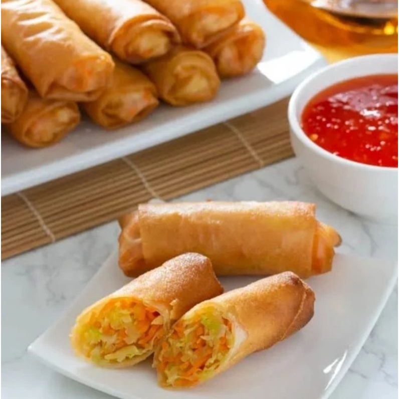 

Vegetarian Spring Roll Lumpia Sayur Veggie 20 pcs