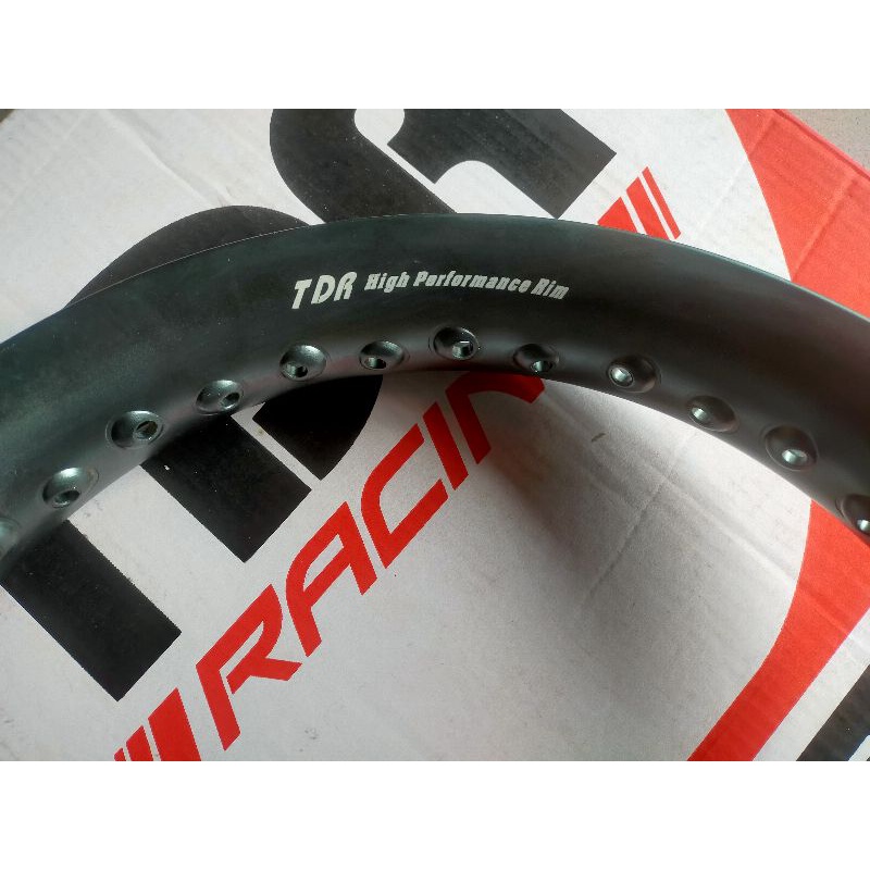 OBRAL TDR VELG U SHAPE 215 RING 14 TITANIUM SETENGAH LINGKARAN MATIC