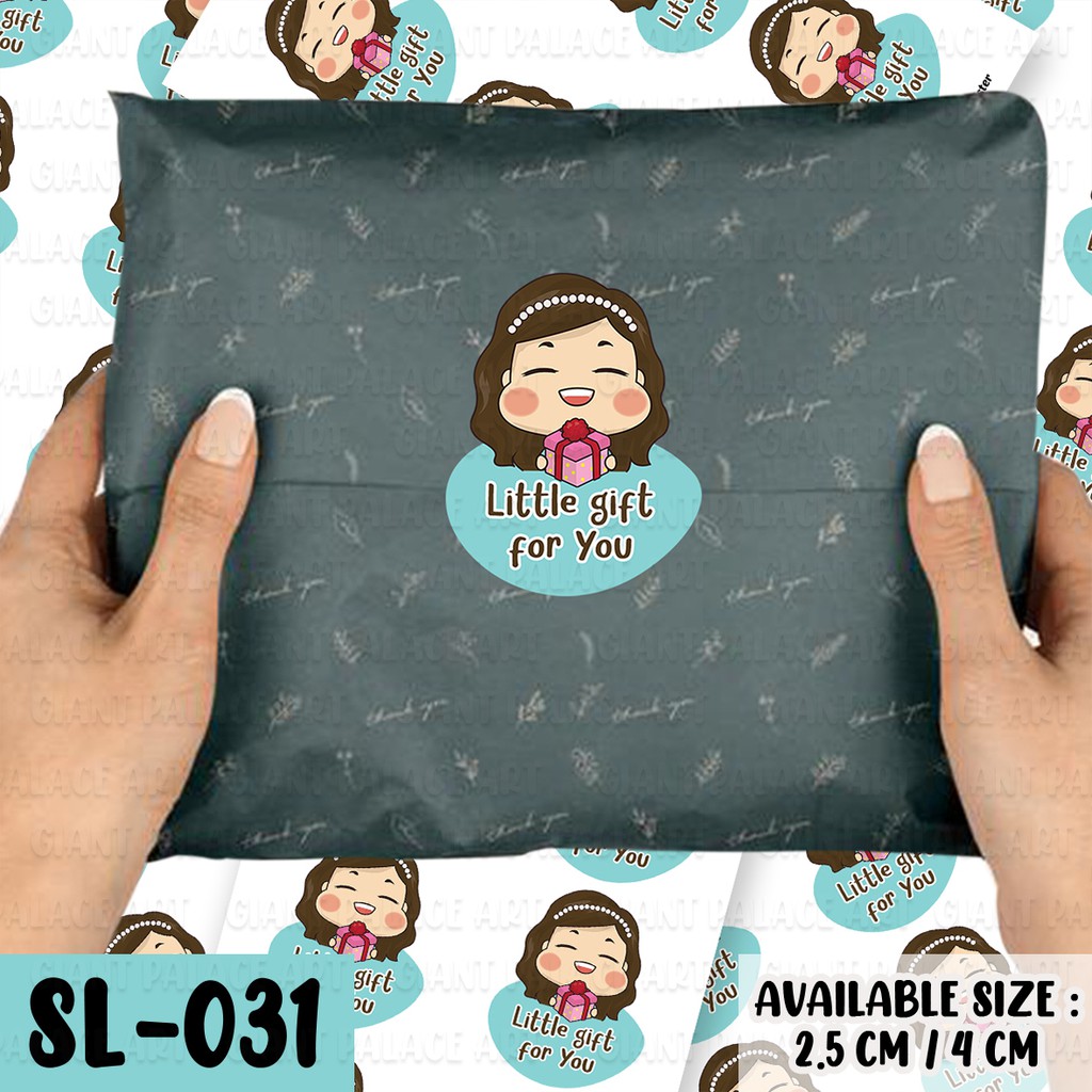 

[GIANT PALACE] 135 PCS LABEL PRODUK / THANKYOU STICKER / STICKER THANK YOU MURAH SL 031