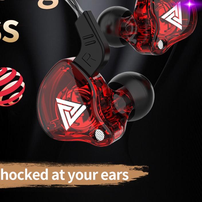 (ORIGINAL) QKZ AK6 Sport Running Earphone with MIC