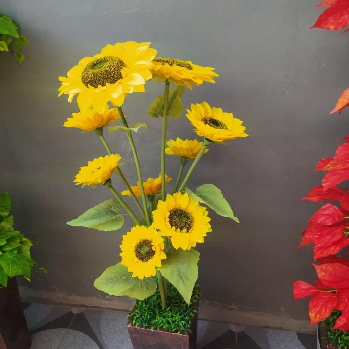 pohon matahari - matahari artificial- matahari plastik- bunga matahari