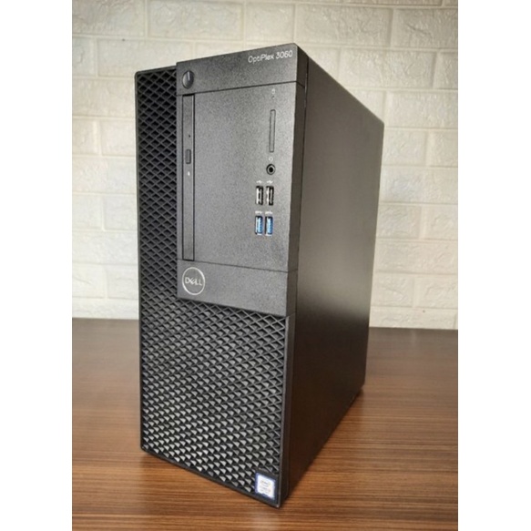 CPU DELL OPTIPLEX 3050 i3-7100 RAM DDR4 8GB SSD 256GB HARDISK 500GB DVD RW LIKE NEW