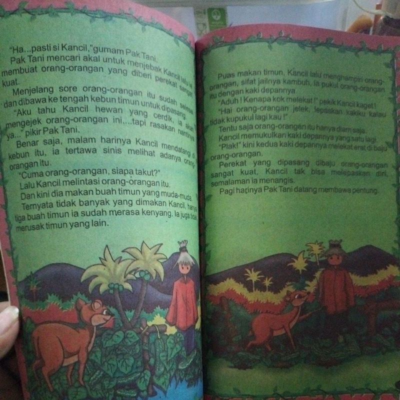 buku kumpulan dongeng si kancil  128 halaman (15×25cm)