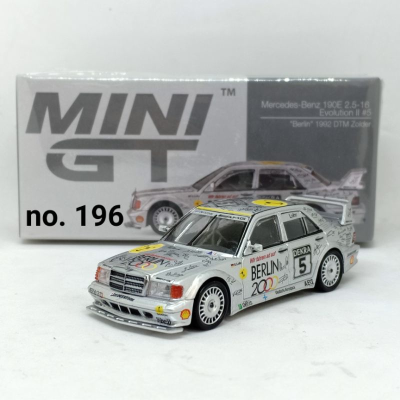 minigt 1/64 diecast MGT00196 Mercedes Benz 190E EVO II #5
