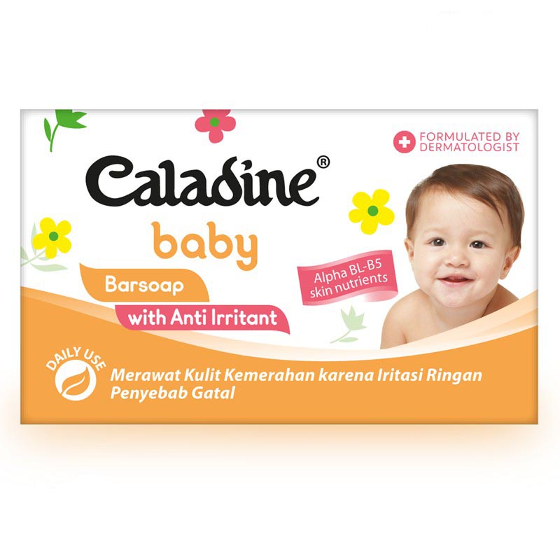 Caladine Baby Barsoap With Anti Irritant - Sabun Batang 85g