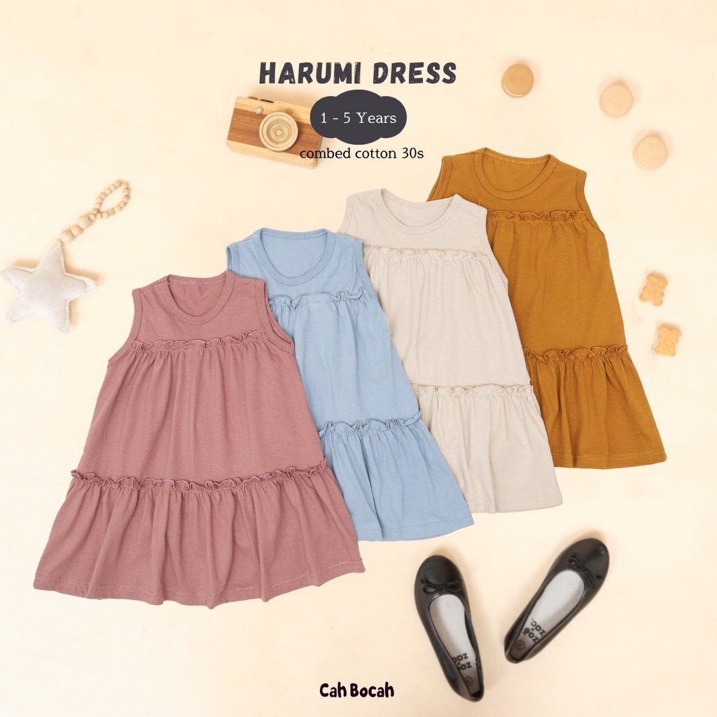 Cah Bocah Harumi Dress Anak Perempuan