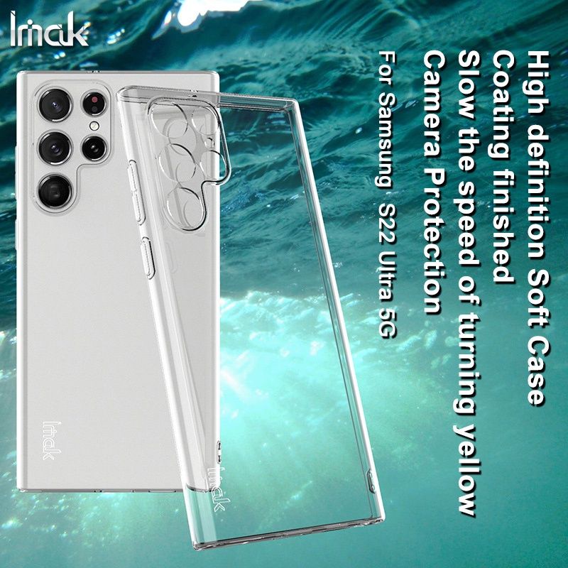 Imak Case Samsung Galaxy S22 Ultra / S22+ Plus / S22 Clear TPU Casing