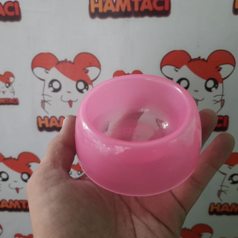 TEMPAT MAKAN HAMSTER ANTI TUMPAH BULAT PF103