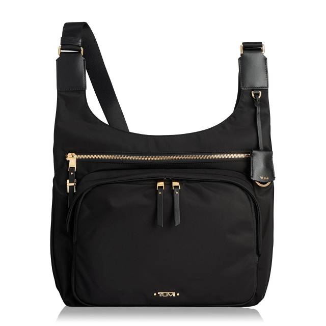 Tumi men siam black crossbody bag tas Original authentic asli