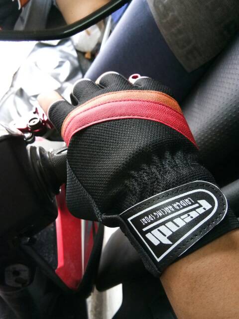 Layar sentuh sarung tangan kulit LRS Sarungtangan kevlar biker touring