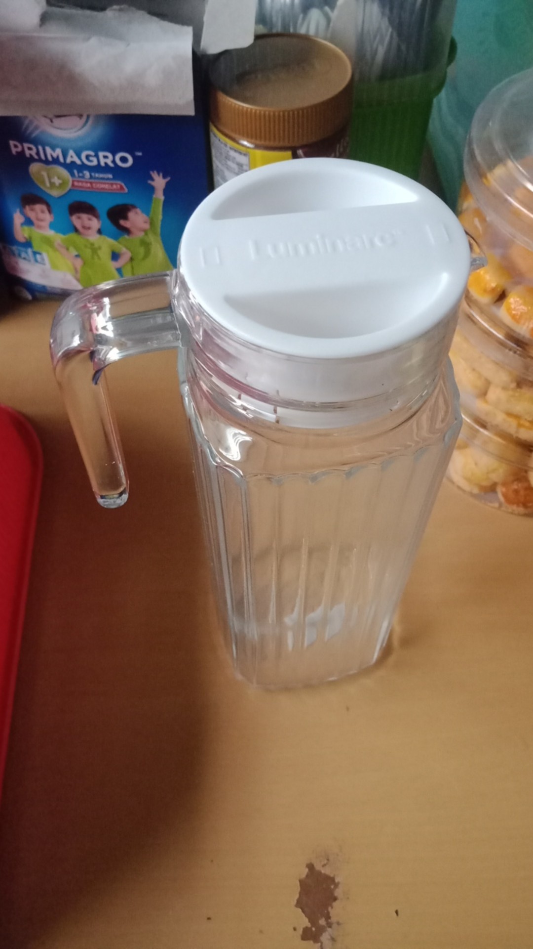 Luminarc Jug/pitcher/teko Quadro 1l - 1pcs