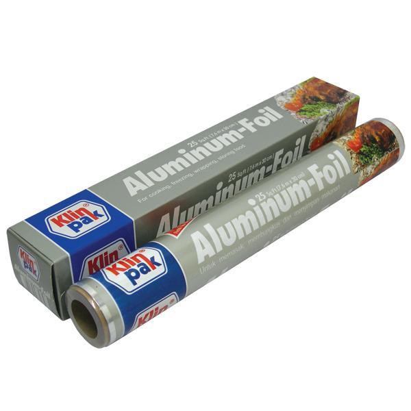 Klin Pak Aluminium Foil Extra Thick Extra Strong Box 8 m x 30 cm