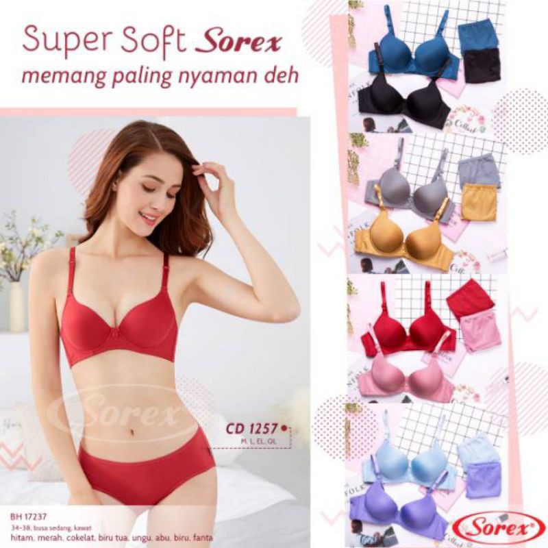 Grosir Bra Sorex Super Soft Kawat 17237